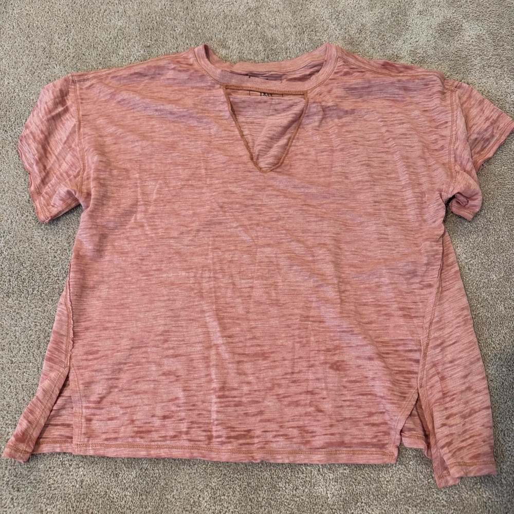 We The Free Mauve Short Sleeve Tee